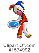 Pink Design Mascot Clipart #1574992 by Leo Blanchette