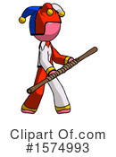 Pink Design Mascot Clipart #1574993 by Leo Blanchette