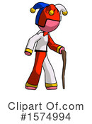 Pink Design Mascot Clipart #1574994 by Leo Blanchette