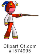 Pink Design Mascot Clipart #1574995 by Leo Blanchette
