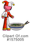 Pink Design Mascot Clipart #1575005 by Leo Blanchette