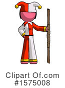 Pink Design Mascot Clipart #1575008 by Leo Blanchette