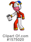 Pink Design Mascot Clipart #1575020 by Leo Blanchette