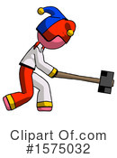 Pink Design Mascot Clipart #1575032 by Leo Blanchette