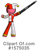 Pink Design Mascot Clipart #1575035 by Leo Blanchette