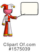 Pink Design Mascot Clipart #1575039 by Leo Blanchette