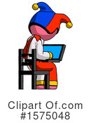 Pink Design Mascot Clipart #1575048 by Leo Blanchette