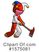 Pink Design Mascot Clipart #1575081 by Leo Blanchette