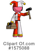 Pink Design Mascot Clipart #1575088 by Leo Blanchette