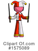 Pink Design Mascot Clipart #1575089 by Leo Blanchette