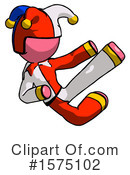 Pink Design Mascot Clipart #1575102 by Leo Blanchette