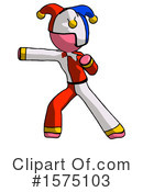 Pink Design Mascot Clipart #1575103 by Leo Blanchette