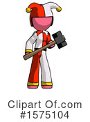 Pink Design Mascot Clipart #1575104 by Leo Blanchette