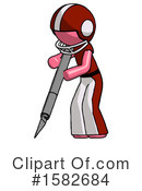 Pink Design Mascot Clipart #1582684 by Leo Blanchette