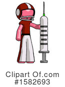 Pink Design Mascot Clipart #1582693 by Leo Blanchette