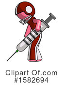 Pink Design Mascot Clipart #1582694 by Leo Blanchette
