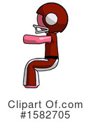 Pink Design Mascot Clipart #1582705 by Leo Blanchette