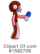 Pink Design Mascot Clipart #1582709 by Leo Blanchette