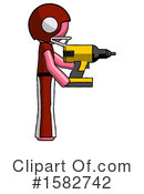 Pink Design Mascot Clipart #1582742 by Leo Blanchette