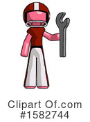 Pink Design Mascot Clipart #1582744 by Leo Blanchette