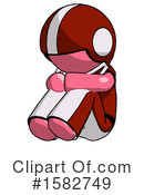 Pink Design Mascot Clipart #1582749 by Leo Blanchette