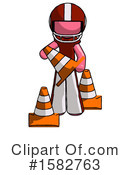 Pink Design Mascot Clipart #1582763 by Leo Blanchette