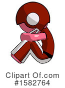 Pink Design Mascot Clipart #1582764 by Leo Blanchette