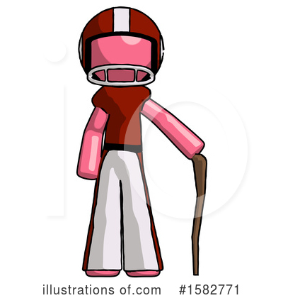Royalty-Free (RF) Pink Design Mascot Clipart Illustration by Leo Blanchette - Stock Sample #1582771