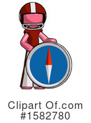 Pink Design Mascot Clipart #1582780 by Leo Blanchette