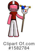 Pink Design Mascot Clipart #1582784 by Leo Blanchette