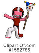Pink Design Mascot Clipart #1582785 by Leo Blanchette