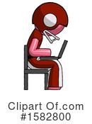Pink Design Mascot Clipart #1582800 by Leo Blanchette