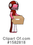 Pink Design Mascot Clipart #1582818 by Leo Blanchette