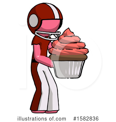 Royalty-Free (RF) Pink Design Mascot Clipart Illustration by Leo Blanchette - Stock Sample #1582836