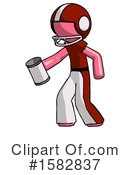 Pink Design Mascot Clipart #1582837 by Leo Blanchette