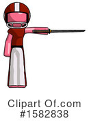 Pink Design Mascot Clipart #1582838 by Leo Blanchette
