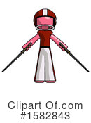 Pink Design Mascot Clipart #1582843 by Leo Blanchette