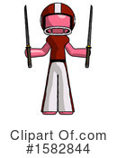Pink Design Mascot Clipart #1582844 by Leo Blanchette