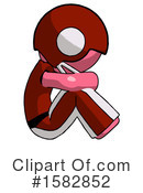 Pink Design Mascot Clipart #1582852 by Leo Blanchette
