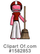 Pink Design Mascot Clipart #1582853 by Leo Blanchette