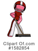 Pink Design Mascot Clipart #1582854 by Leo Blanchette