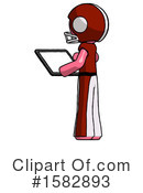 Pink Design Mascot Clipart #1582893 by Leo Blanchette