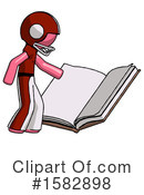 Pink Design Mascot Clipart #1582898 by Leo Blanchette