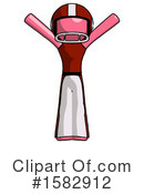 Pink Design Mascot Clipart #1582912 by Leo Blanchette