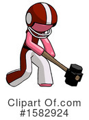 Pink Design Mascot Clipart #1582924 by Leo Blanchette