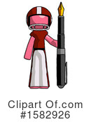Pink Design Mascot Clipart #1582926 by Leo Blanchette