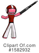 Pink Design Mascot Clipart #1582932 by Leo Blanchette