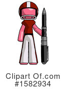 Pink Design Mascot Clipart #1582934 by Leo Blanchette