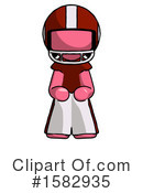 Pink Design Mascot Clipart #1582935 by Leo Blanchette