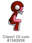 Pink Design Mascot Clipart #1582936 by Leo Blanchette